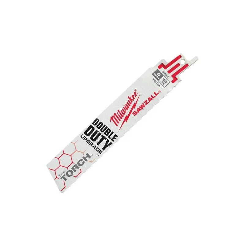 Milwaukee 48-00-8782 6"" 14 TPI The Torch SAWZALL Blades (25 Pk)