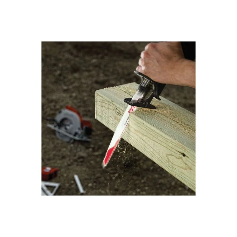 Milwaukee 48-01-7027 12" 5 TPI The Ax Sawzall Blade (100 Pk) - Image 4