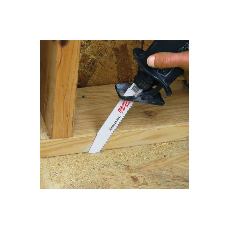 Milwaukee 48-01-7701 6" 8 TPI The Wrecker SAWZALL Blade (Bulk - 100 Pk) - Image 4