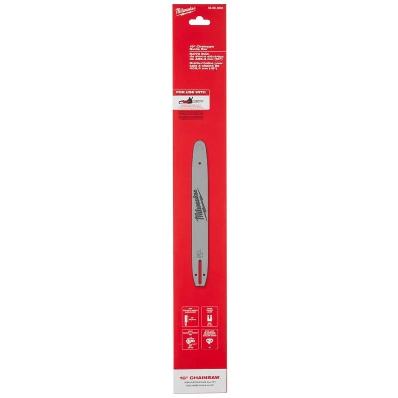 Milwaukee 48-09-3001 16in Chainsaw Guide Bar (For 2727-21HD and 2727-20 Model ) - Image 2