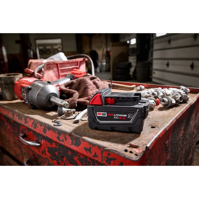 Milwaukee 48-11-1850R M18 REDLITHIUM XC5.0 Resistant Battery - Image 6
