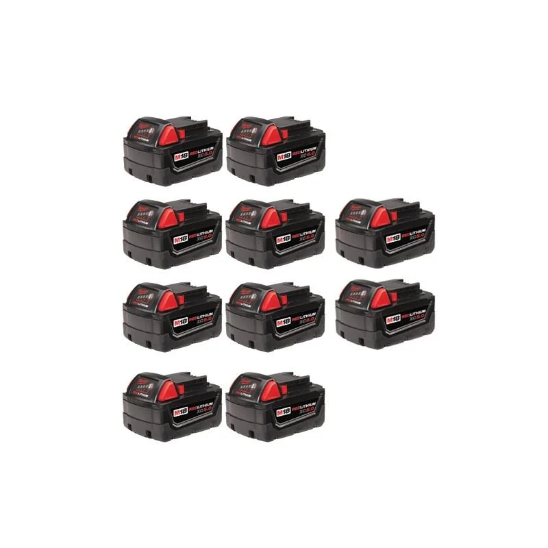 Milwaukee 48-11-1851 M18 REDLITHIUM XC5.0 Extended Capacity Battery (10 Pk)