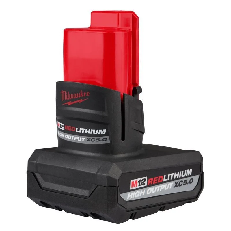 Milwaukee 48-11-2450 M12 REDLITHIUM HIGH OUTPUT XC5.0 Battery Pack - Image 4