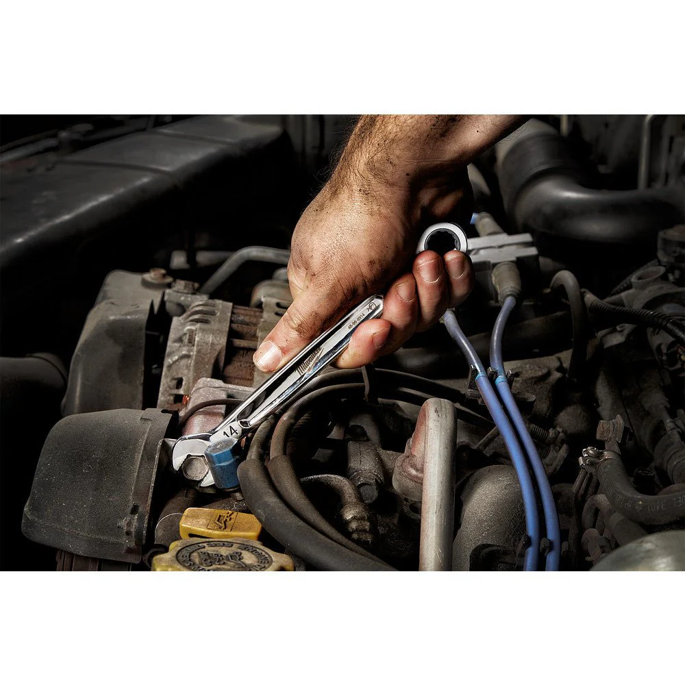 Milwaukee 48-22-0156 15pc. Metric Ratcheting Combination Wrench Set with Tray for PACKOUT™ Drawers - Image 7