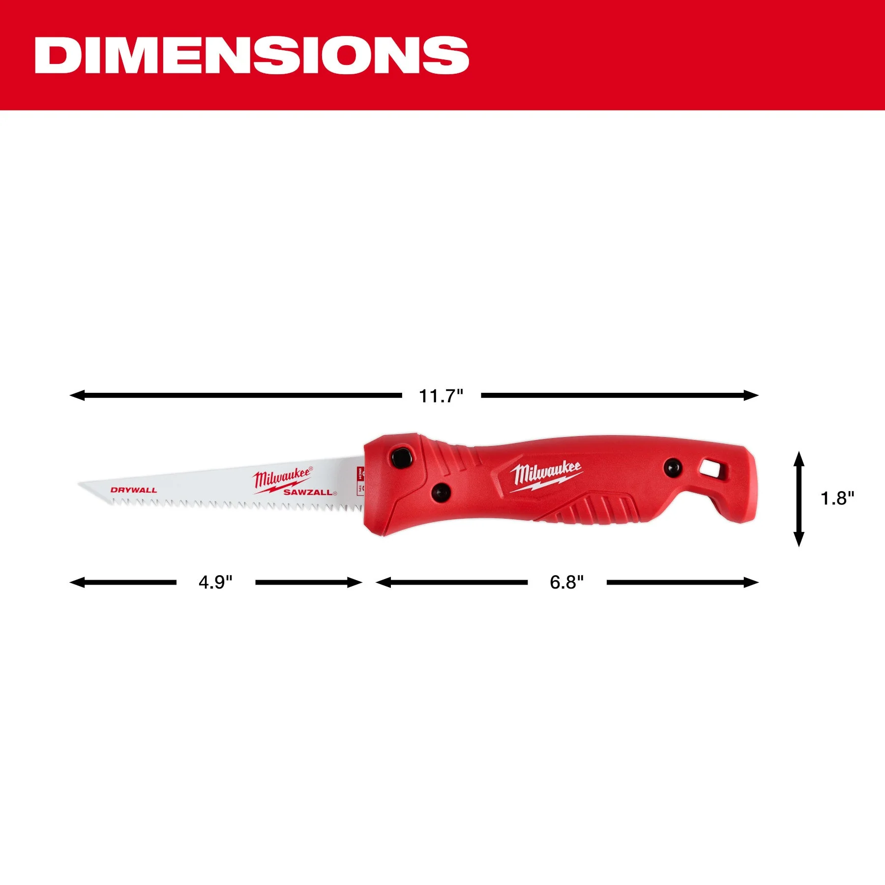 Milwaukee 48-22-0307 Folding Jab Saw - Image 4