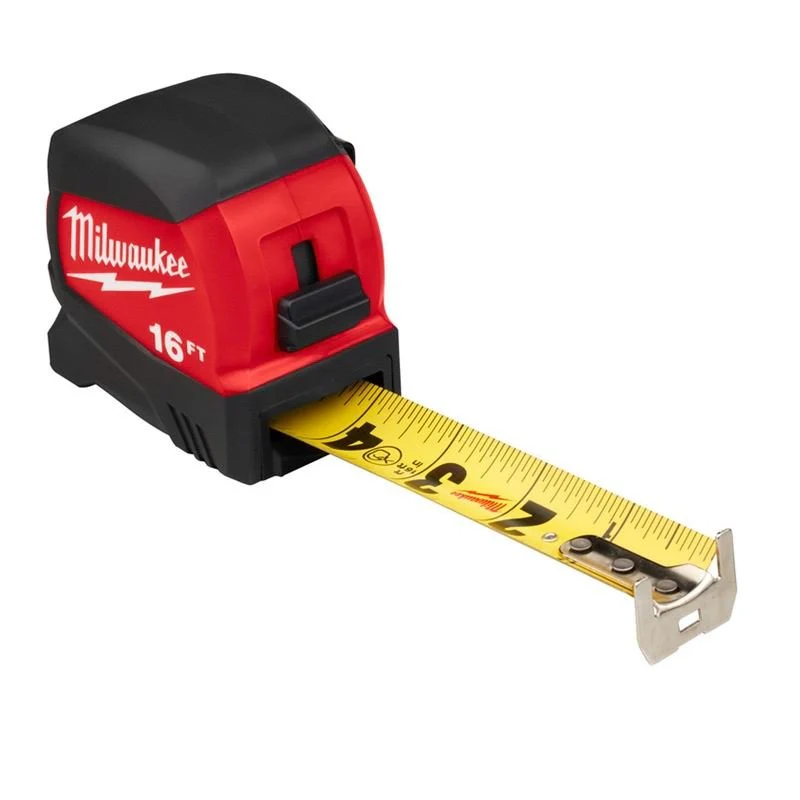 Milwaukee 48-22-0416 16FT Compact Wide Blade Tape Measure - Image 2