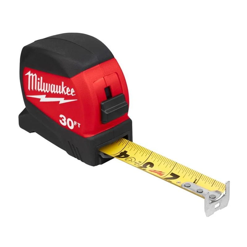 Milwaukee 48-22-0430 30FT Compact Wide Blade Tape Measure - Image 2