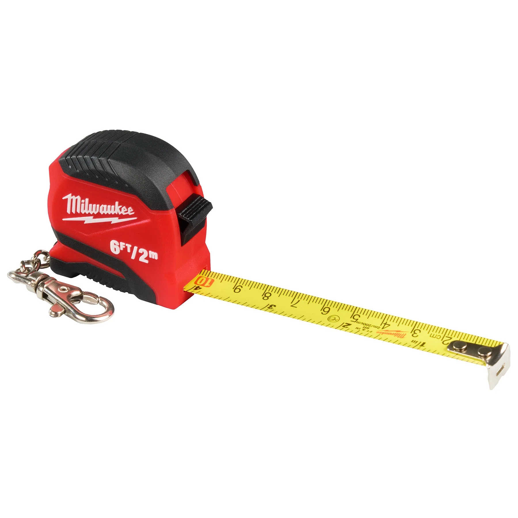 Milwaukee 48-22-1706 6ft/2m Keychain Tape Measure - Image 4