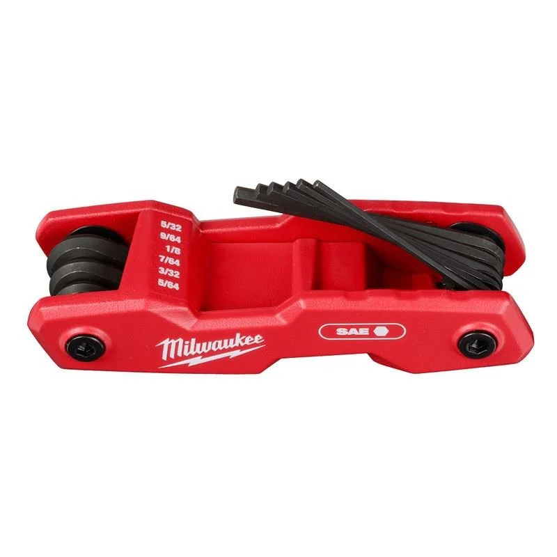 Milwaukee 48-22-2181 9 Key Folding Hex Key Set - SAE - Image 2