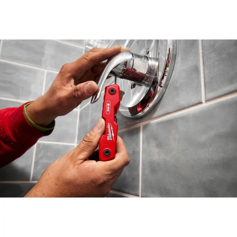 Milwaukee 48-22-2181 9 Key Folding Hex Key Set - SAE - Image 9