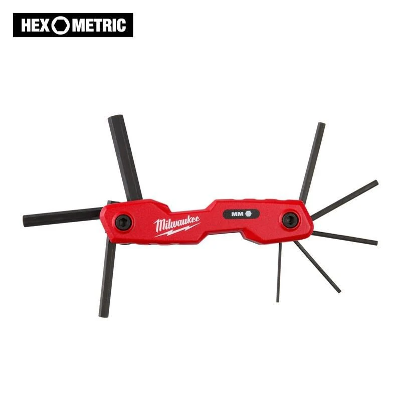 Milwaukee 48-22-2182 8 Key Folding Hex Key Set - Metric - Image 10