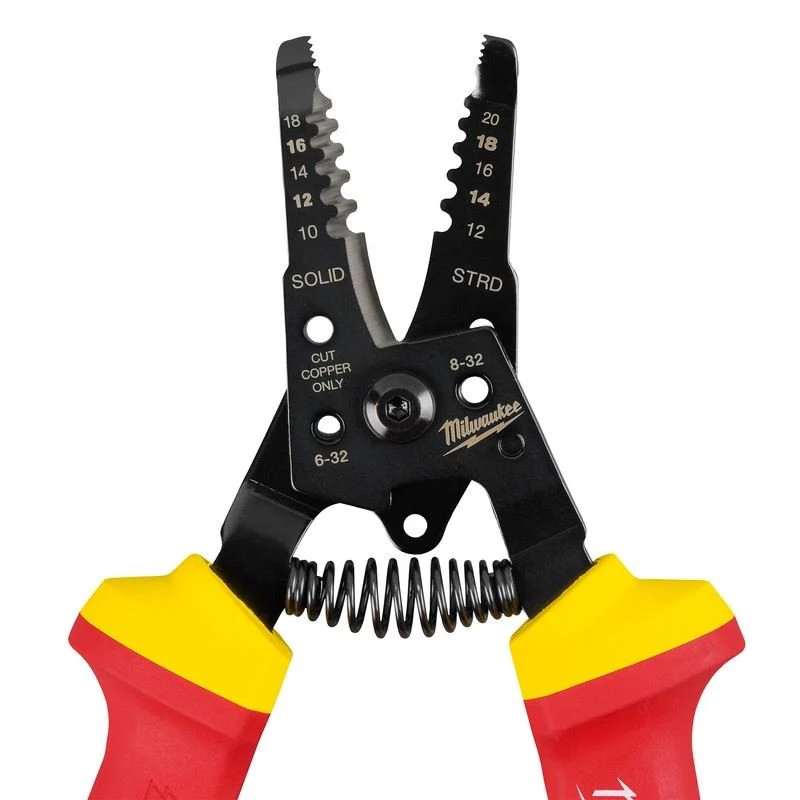 Milwaukee 48-22-2214 1000V Insulated 10-20 AWG Wire Stripper and Cutter - Image 4