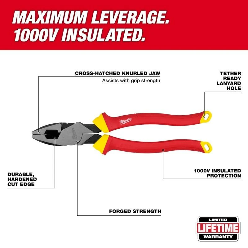 Milwaukee 48-22-2215 5 PC 1000V Insulated Hand Tool Set - Image 7