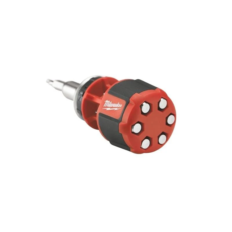 Milwaukee 48-22-2320 Compact 8IN1 Ratchet Multi Bit Driver - Image 2