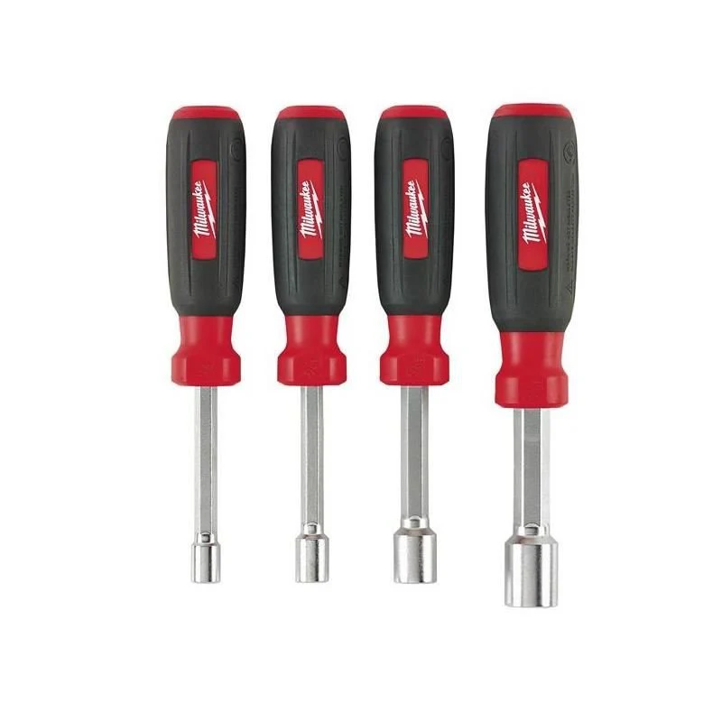 Milwaukee | 48-22-2404 4 PC Hollow Shaft SAE Nut Driver Set
