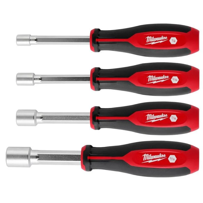 Milwaukee 48-22-2544 4pc Magnetic SAE HOLLOWCORE Nut Driver Set - Image 2