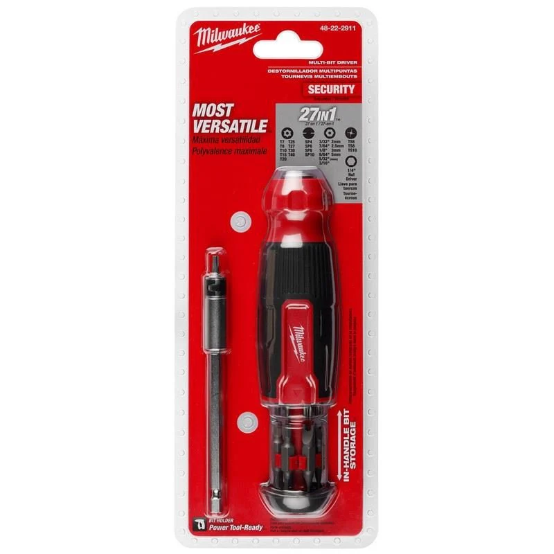 Milwaukee 48-22-2911 27-in-1 Security Multi-Bit Screwdriver - Image 9