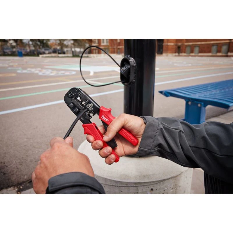Milwaukee 48-22-3076 Ratcheting Pass-Through Crimper and Stripper - Image 10