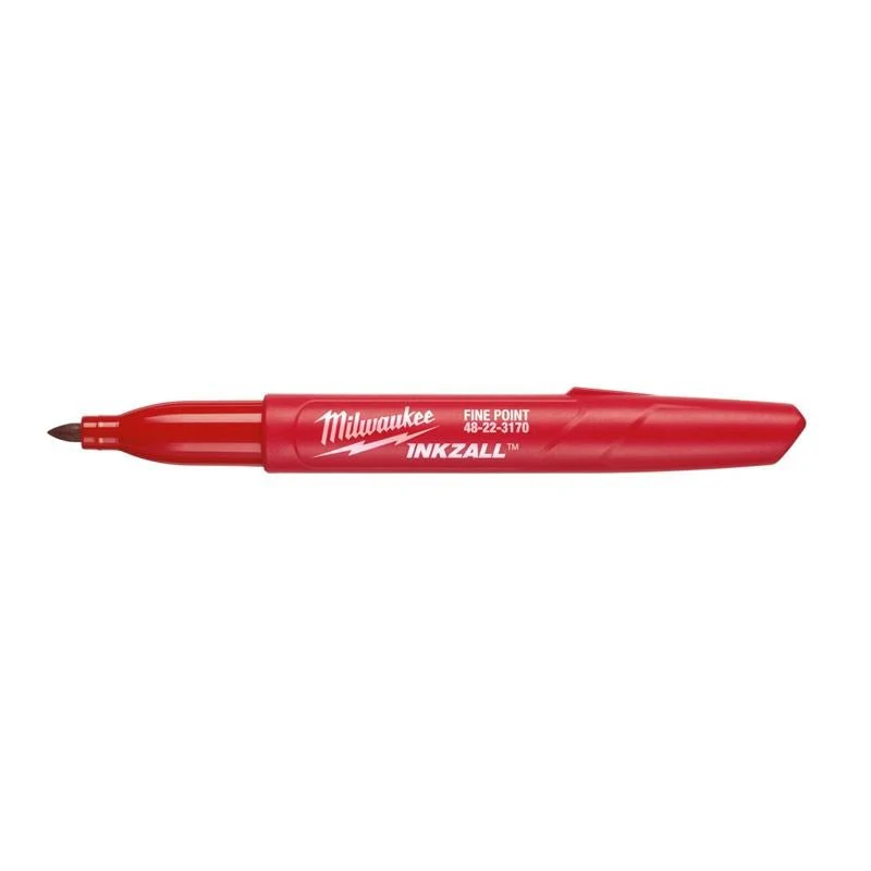 Milwaukee 48-22-3170 Red INKZALL Fine Point Jobsite Marker -1 PK - Image 2