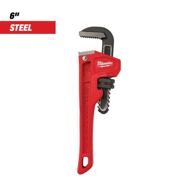 Milwaukee 48-22-7106 6in Steel Pipe Wrench - Image 4