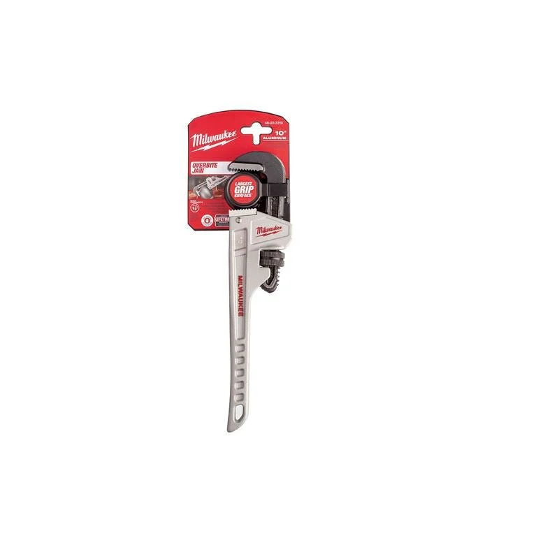 Milwaukee 48-22-7210 10in Aluminum Pipe Wrench - Image 3