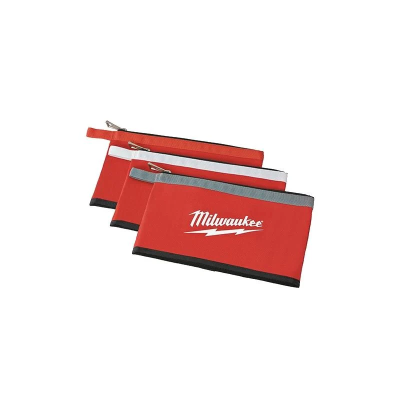 Milwaukee | 48-22-8193 3 Pk Zipper Pouches - Image 5