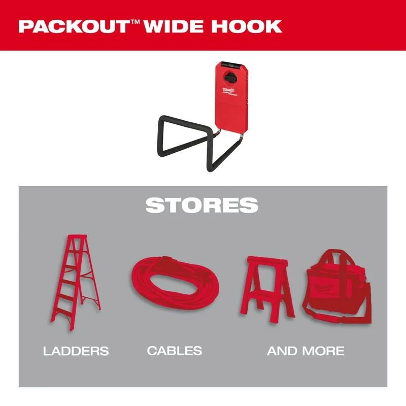 Milwaukee 48-22-8332 PACKOUT Wide Hook - Image 6