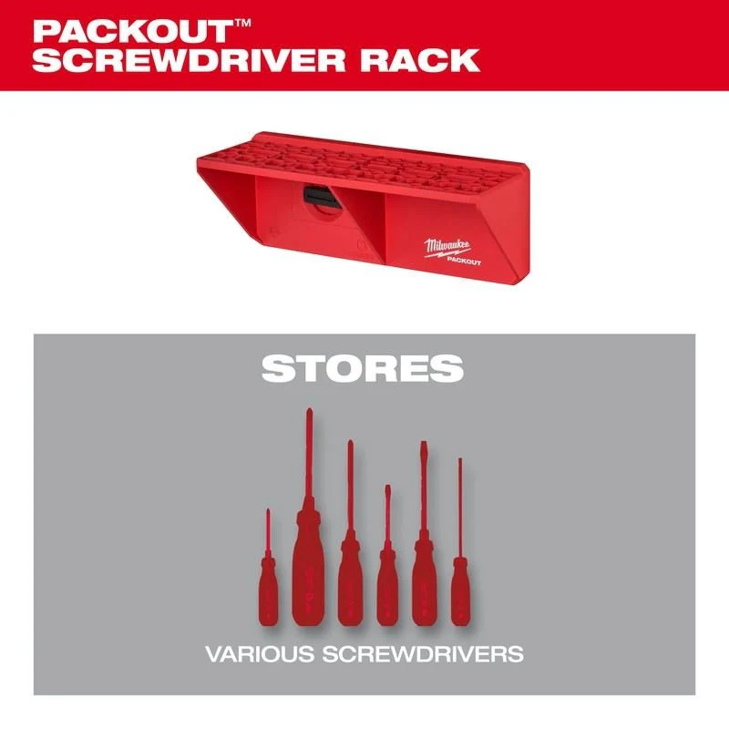 Milwaukee 48-22-8341 PACKOUT Screwdriver Rack - Image 6