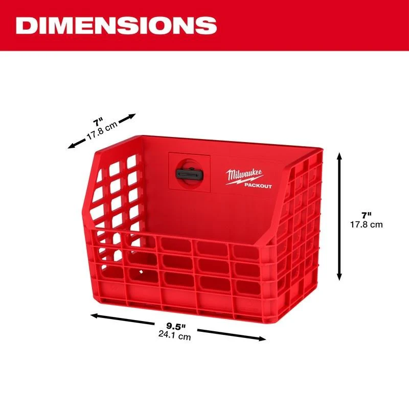Milwaukee 48-22-8342 PACKOUT Compact Wall Basket - Image 7