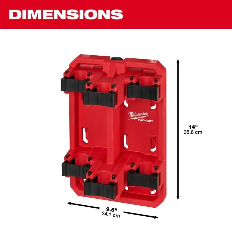 Milwaukee 48-22-8349 PACKOUT Long Handle Tool Rack - Image 5