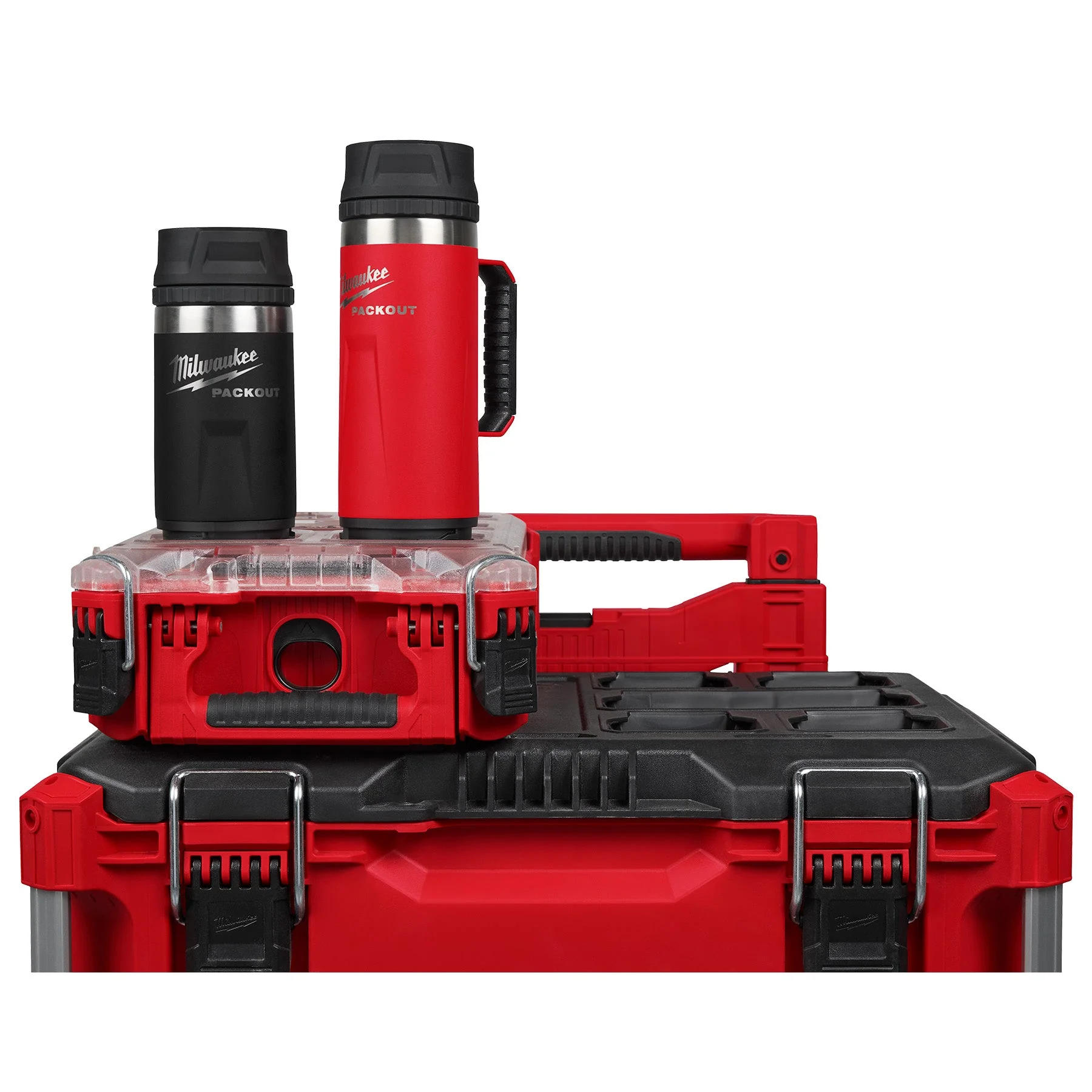 Milwaukee 48-22-8391B PACKOUT™ 12oz Insulated Bottle with Sip Lid - Black - Image 4
