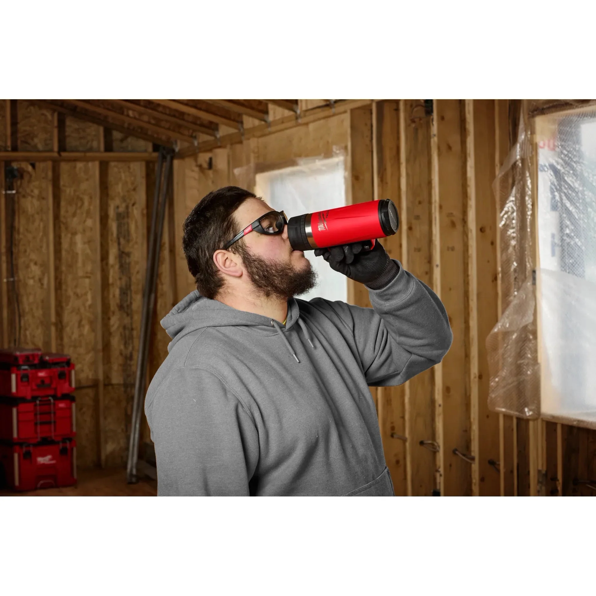 Milwaukee 48-22-8394R PACKOUT™ 18oz Insulated Mug with Sip Lid - Image 6