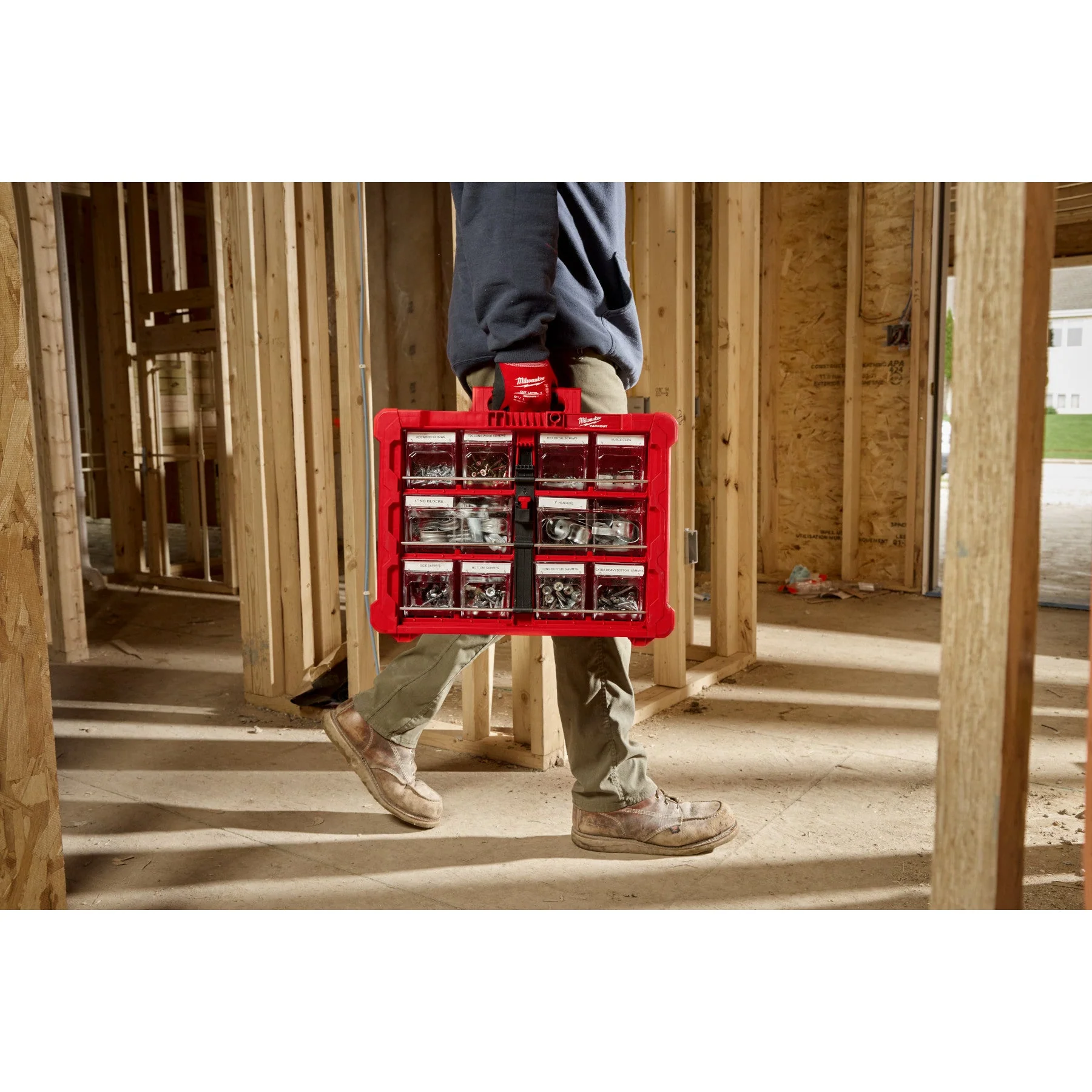 Milwaukee 48-22-8433 PACKOUT™ Tilt Bin Organizer - Image 12