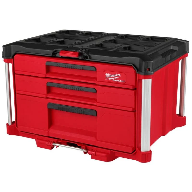 Milwaukee 48-22-8447 PACKOUT Multi-Depth 3-Drawer Tool Box - Image 3