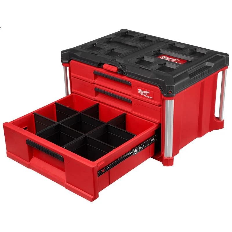 Milwaukee 48-22-8447 PACKOUT Multi-Depth 3-Drawer Tool Box - Image 4