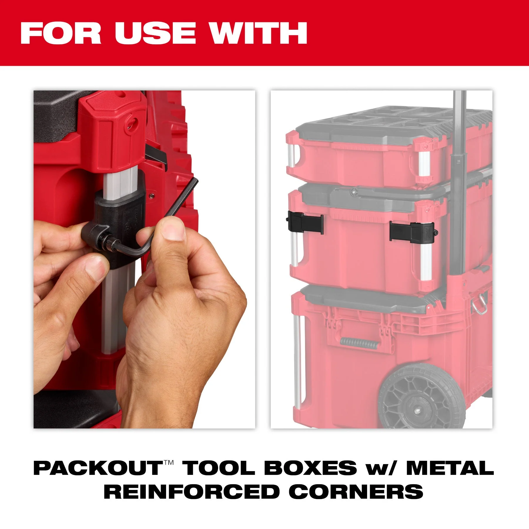 Milwaukee 48-22-8601 PACKOUT™ Tool Box Attachment Mount - Image 5