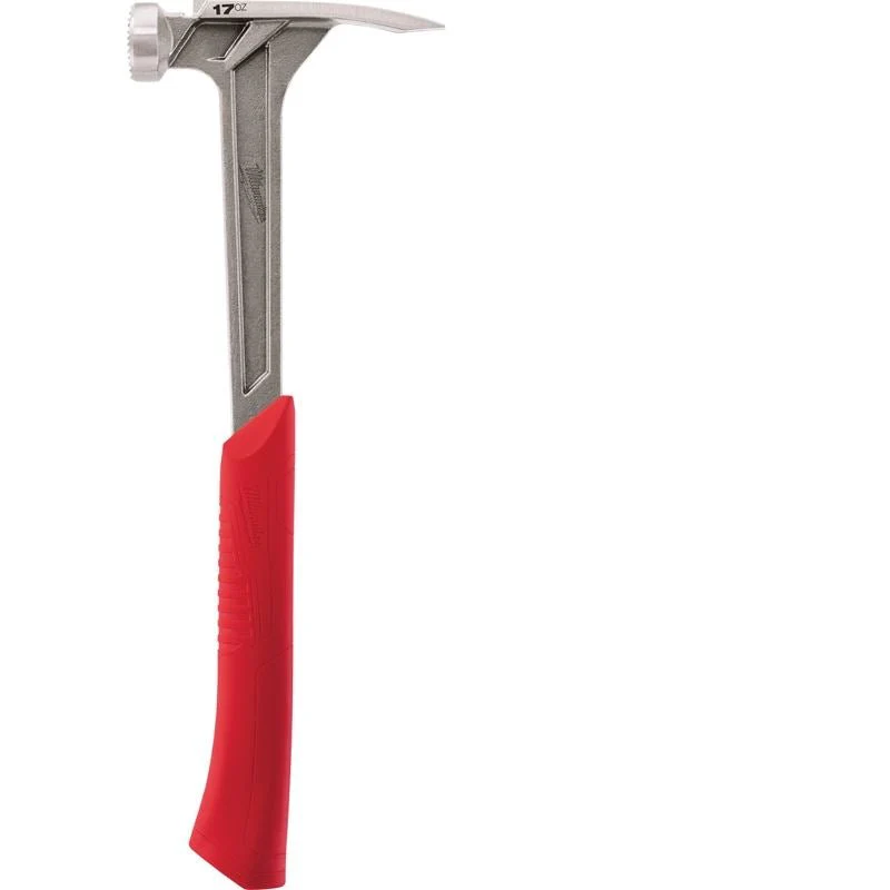 Milwaukee 48-22-9016 17oz Milled Face Framing Hammer - Image 2