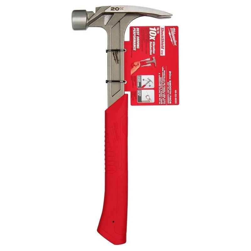 Milwaukee 48-22-9020 20oz Smooth Face Rip Claw Hammer - Image 8
