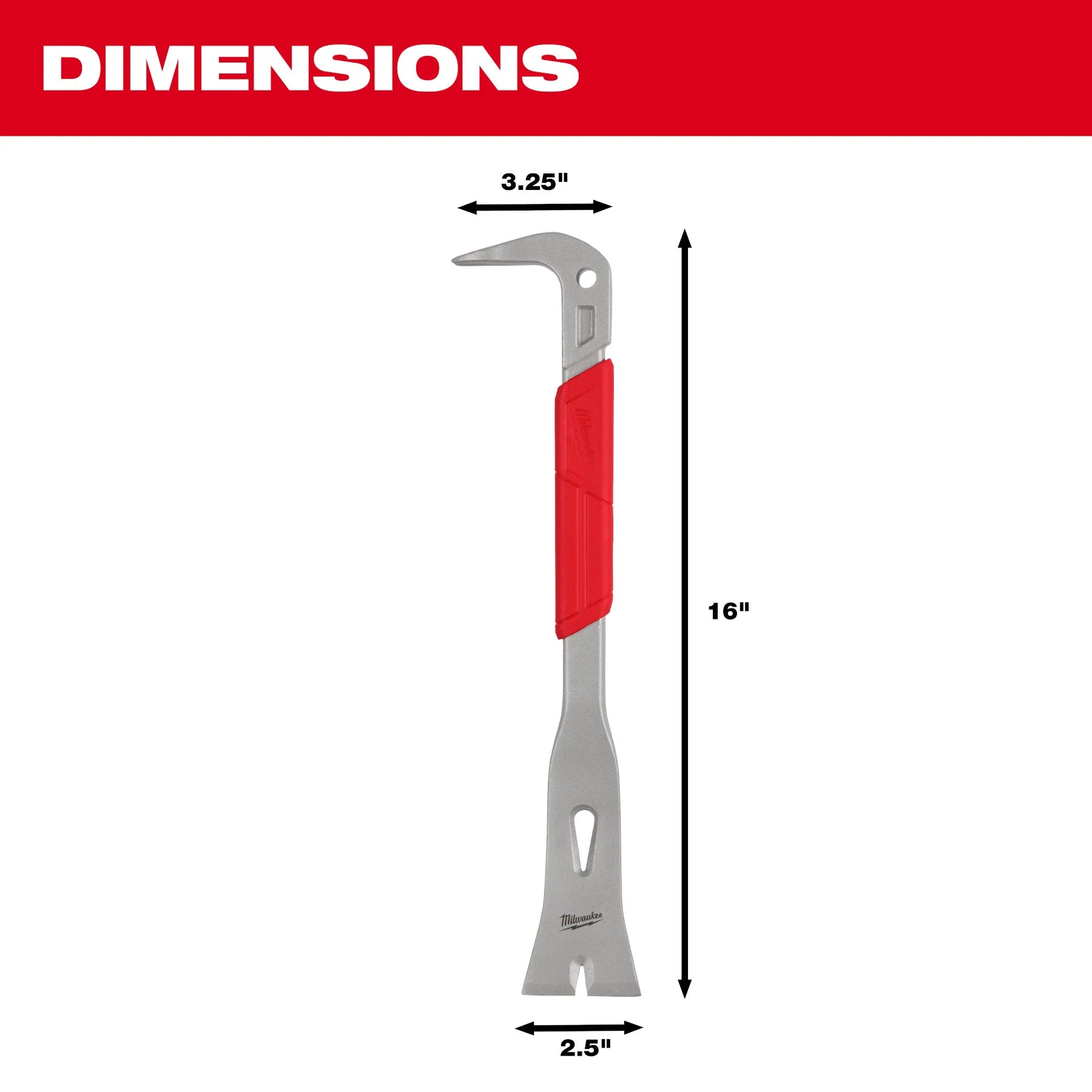 Milwaukee 48-22-9046 16" Molding Puller - Image 3