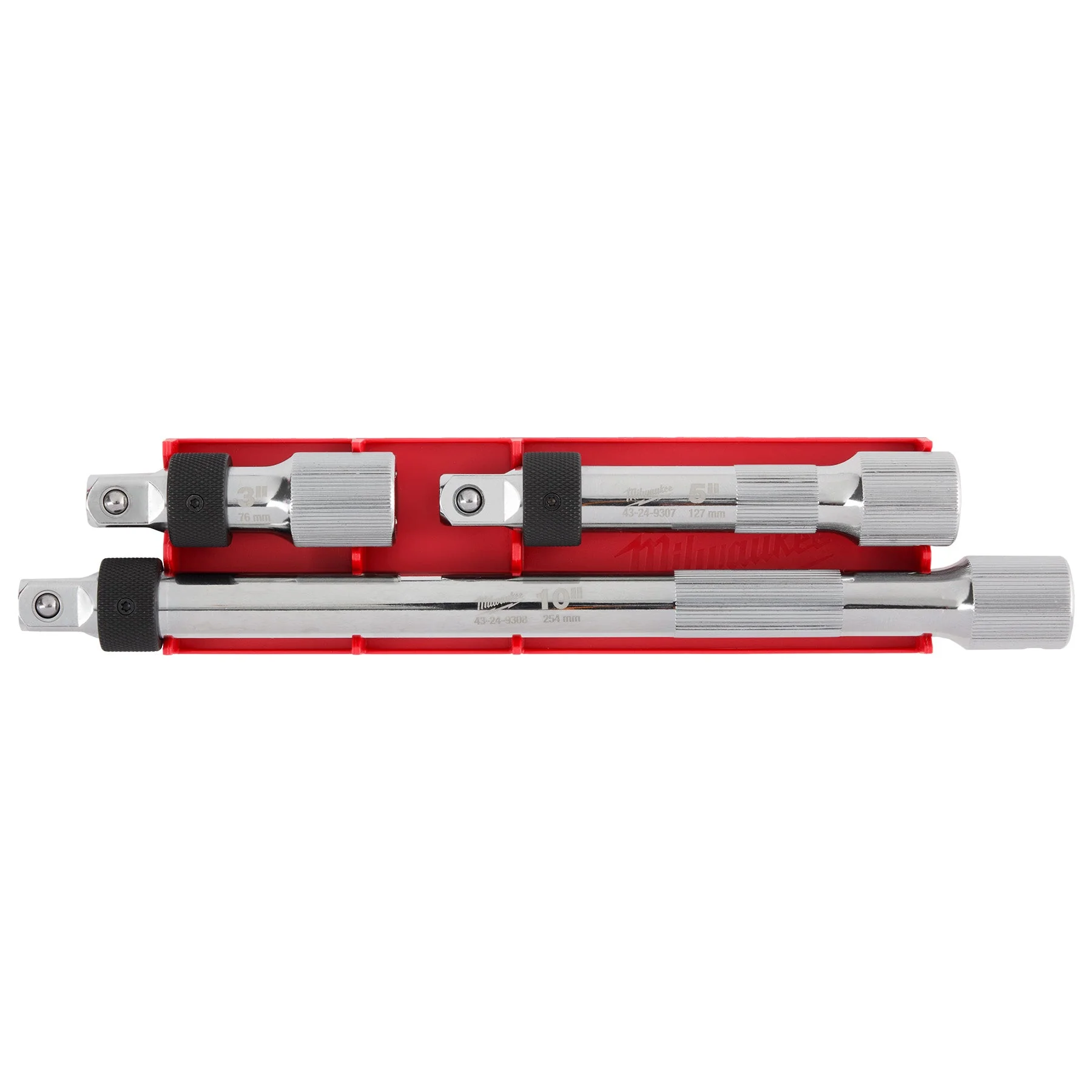 Milwaukee 48-22-9362 3pc 1/2” Drive Locking Extension Set - Image 4
