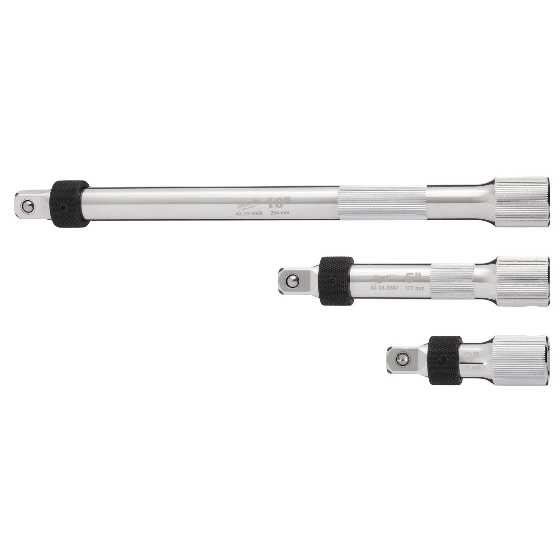 Milwaukee 48-22-9362 3pc 1/2” Drive Locking Extension Set - Image 5