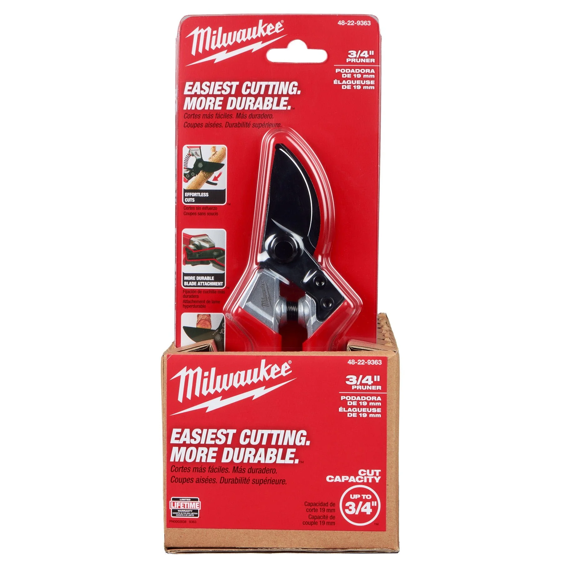 Milwaukee 48-22-9363 3/4" Pruner - Image 5