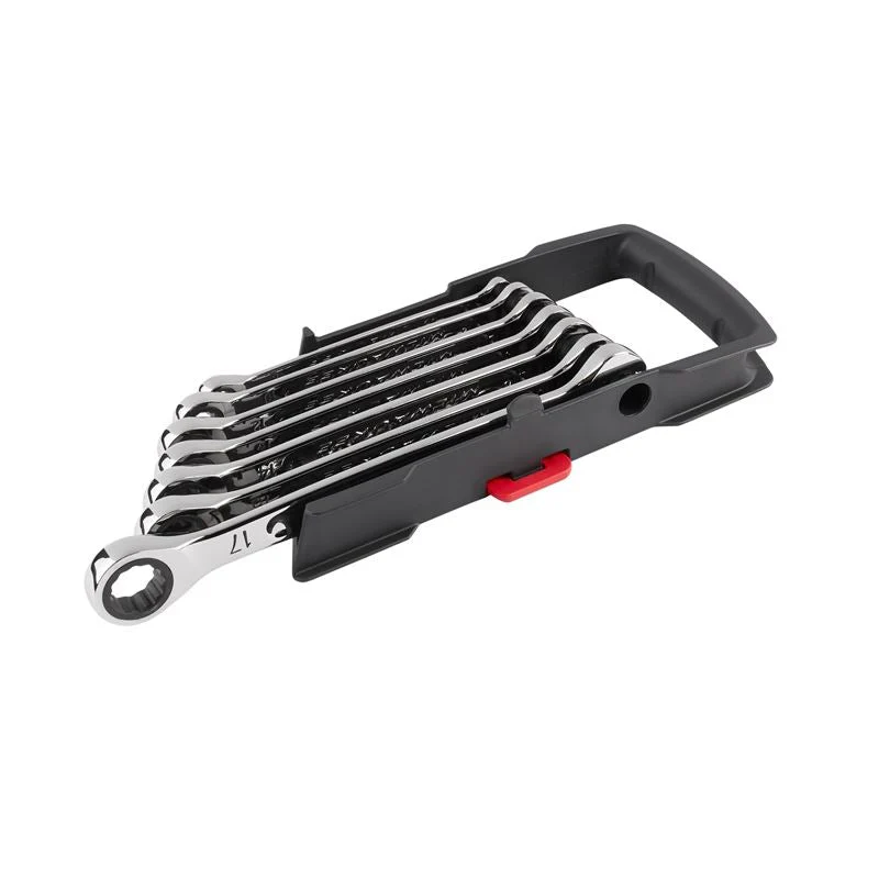 Milwaukee 48-22-9506 7pc Ratcheting Combination Wrench Set - Metric - Image 6