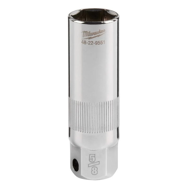 Milwaukee 48-22-9551 3/8in Drive 5/8in Spark Plug Socket - Image 2