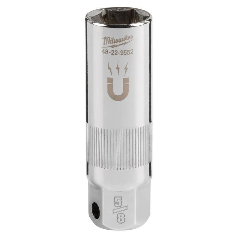 Milwaukee 48-22-9552 3/8in Drive 5/8in Magentic Spark Plug Socket - Image 3