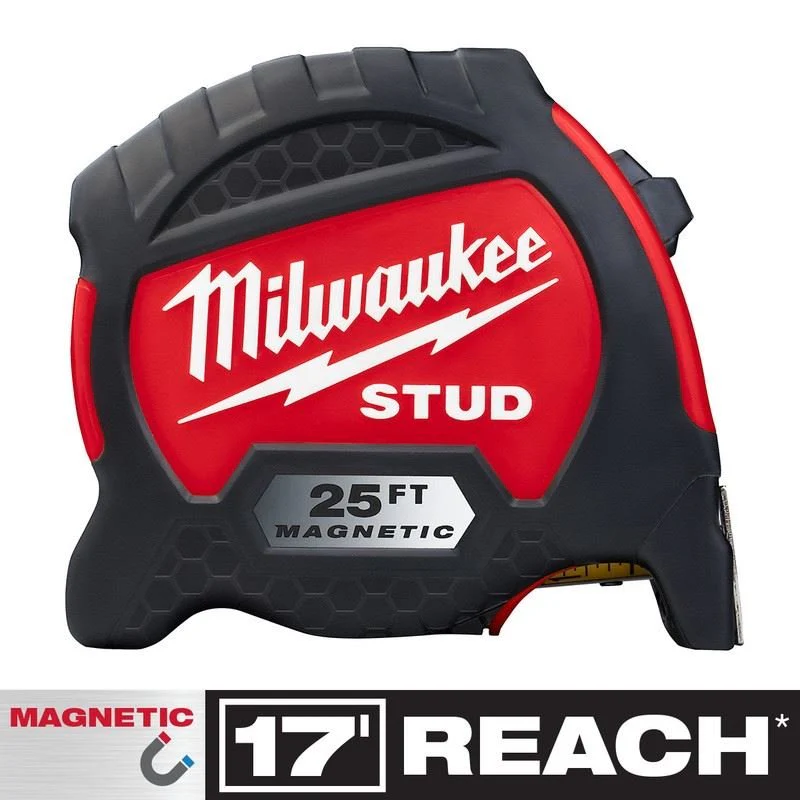 Milwaukee 48-22-9725M Magnetic STUD Magnetic Tape Measure - Image 15