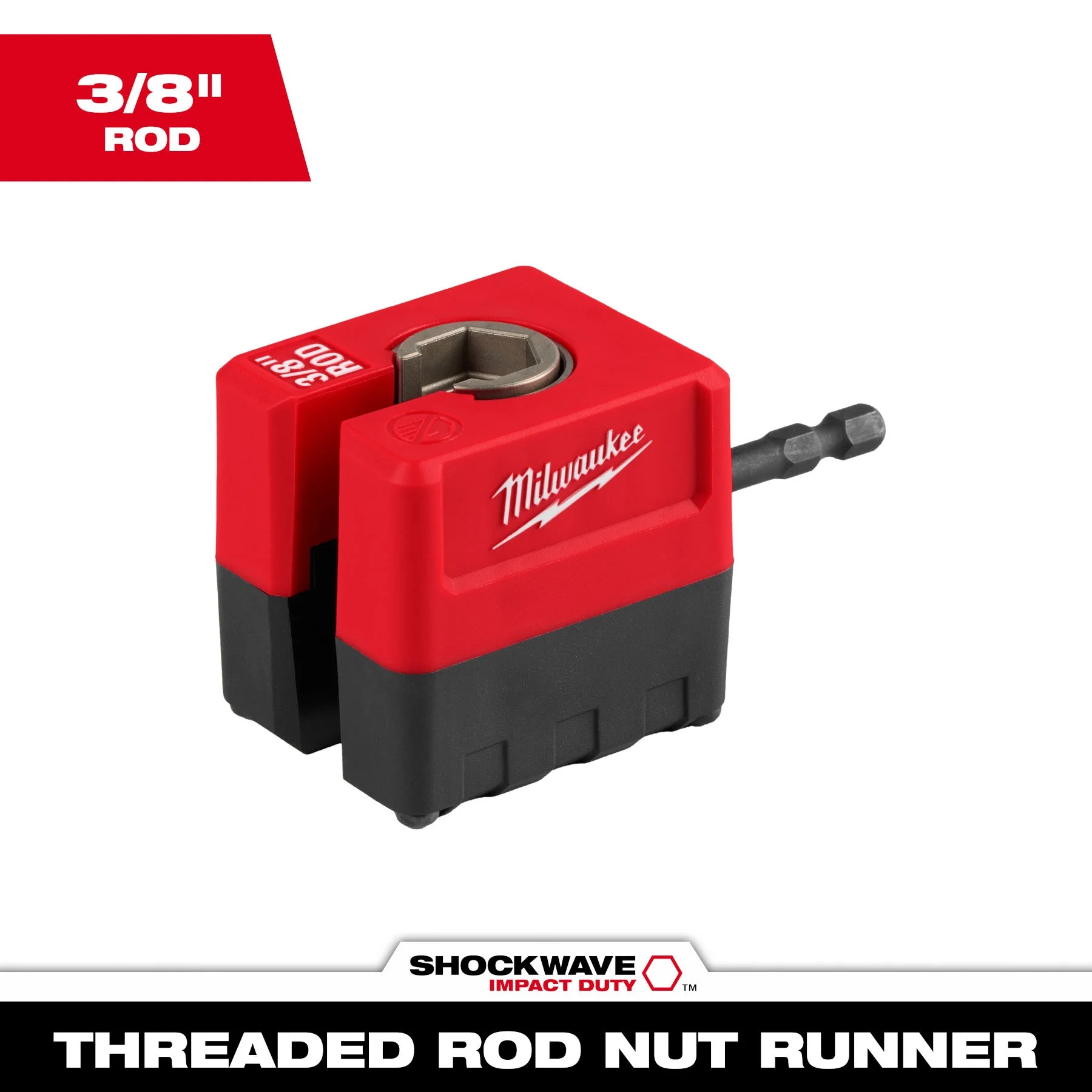 Milwaukee 48-32-2391 SHOCKWAVE™ Impact Duty 3/8" Threaded Rod Nut Runner - Image 19