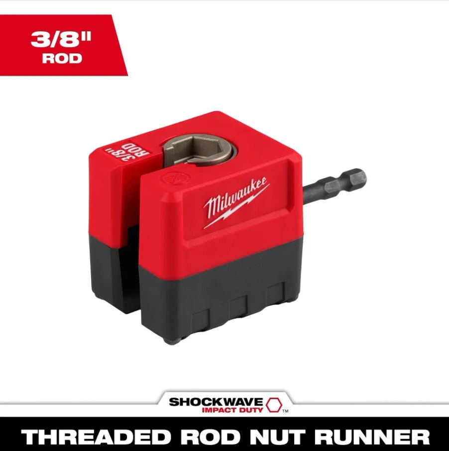 Milwaukee 48-32-2391 SHOCKWAVE™ Impact Duty 3/8" Threaded Rod Nut Runner - Image 22