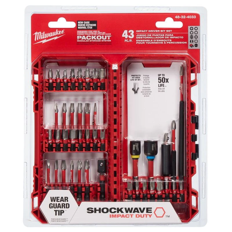 Milwaukee 48-32-4033 SHOCKWAVE Impact Duty Driver Bit Set- 43PC - Image 3