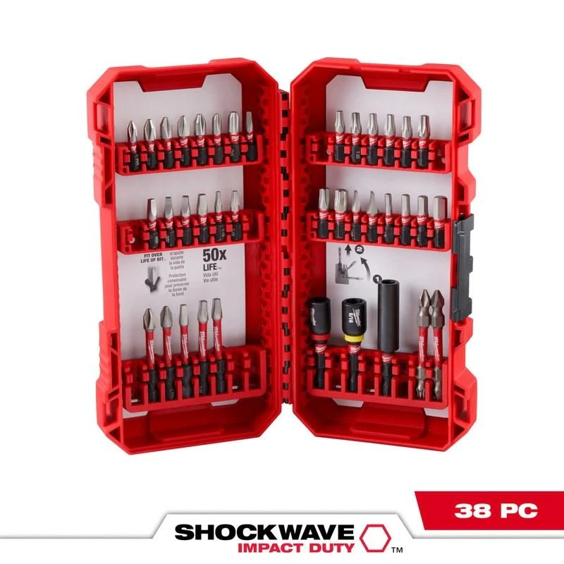 Milwaukee 48-32-4089 SHOCKWAVE Impact Duty Driver Bit Set - 38PC - Image 3